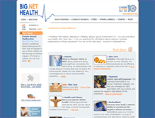 Tablet Screenshot of bighealth.net